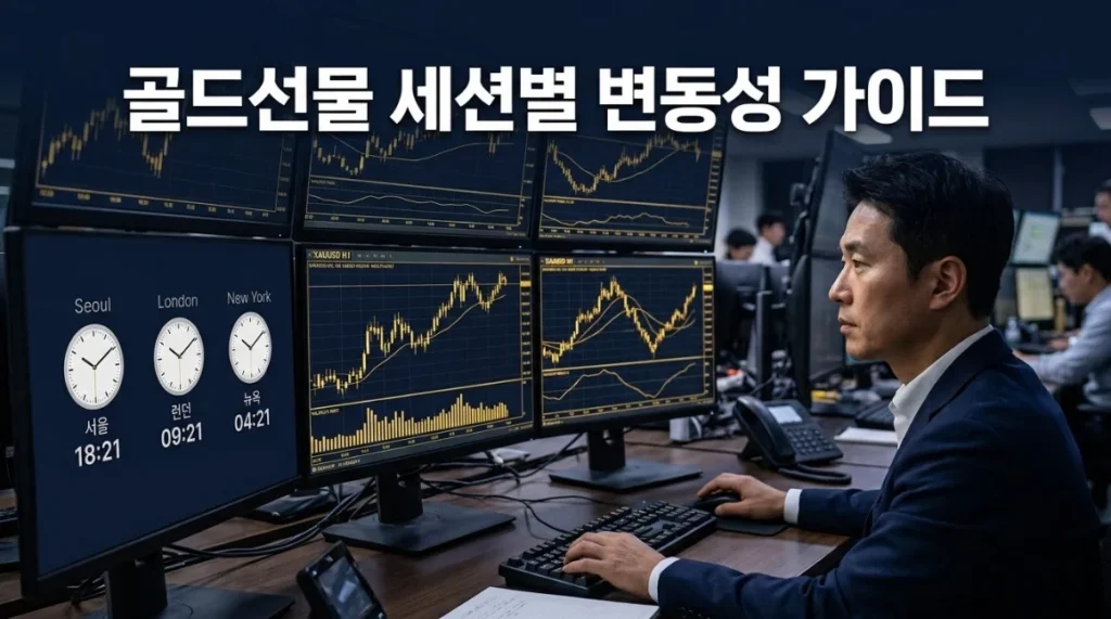 골드선물 세션별 변동성과 경제지표발표 대응 가이드
