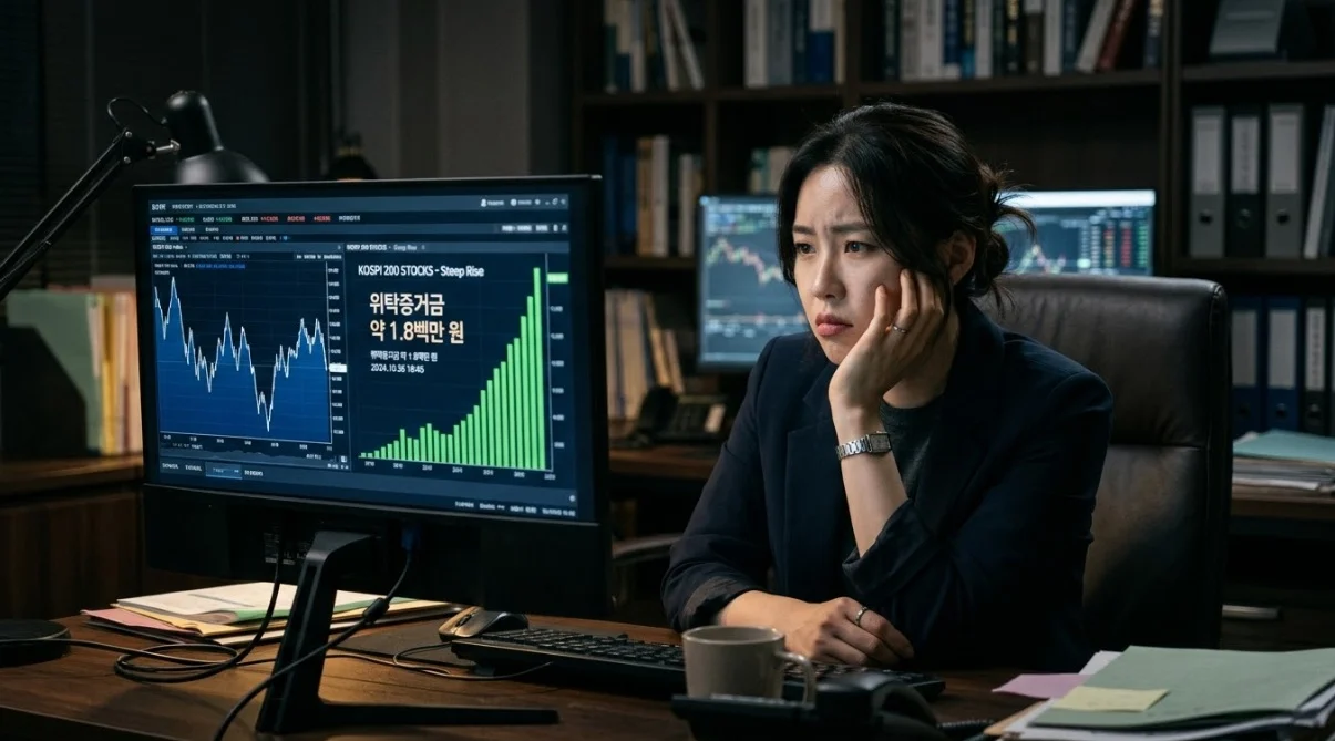 국내 선물미니계좌 위탁증거금 장벽을 보여주는 이미지