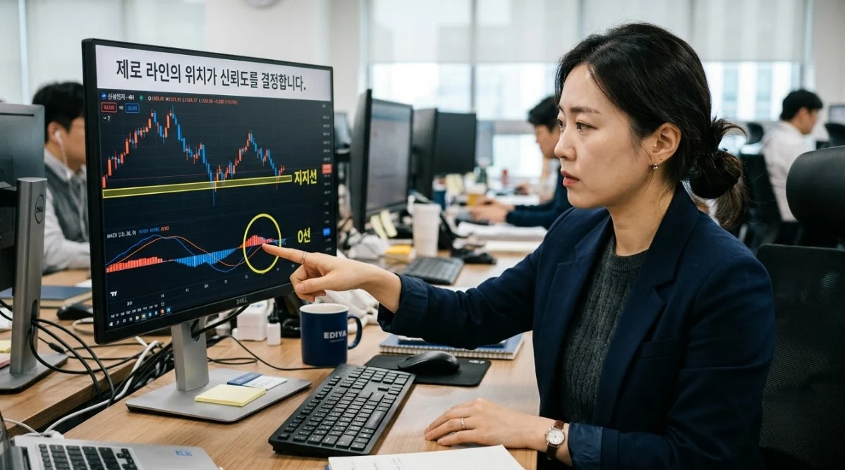 MACD매매기법에서 0선 위치에 따른 골든크로스 신뢰도 분석