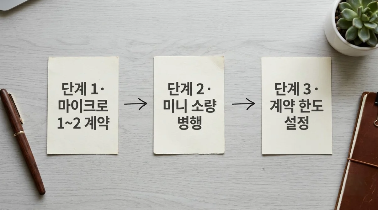 마이크로선물에서 미니선물거래로 넘어가는 단계적 접근 로드맵