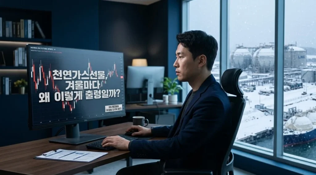 천연가스선물 겨울철 변동성과 EIA재고발표를 짚어보는 대표 이미지