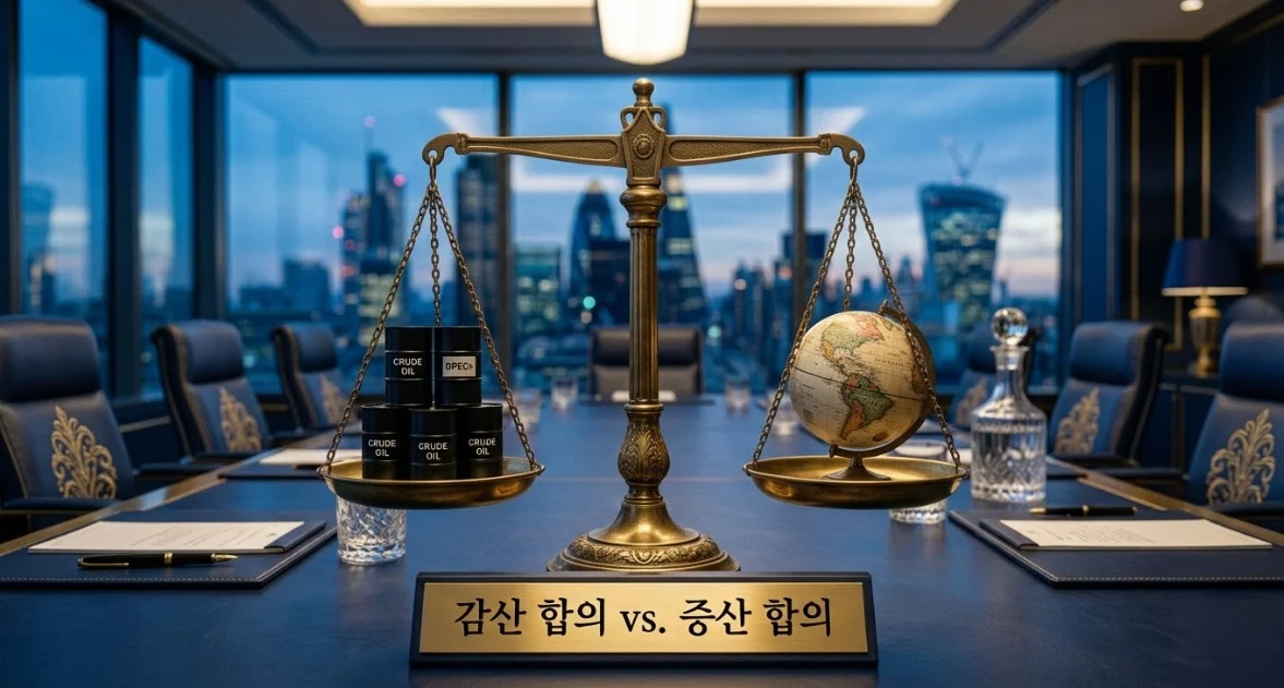 OPEC회의의 감산·증산 합의가 오일선물 방향을 결정하는 공급 균형 구조