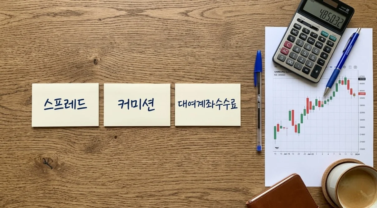 해외선물수수료구조를 이루는 스프레드·커미션·대여계좌수수료 항목 정리