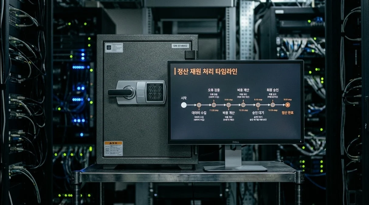 해외선물안전업체 정산 재원 처리 타임라인을 확인하는 이미지
