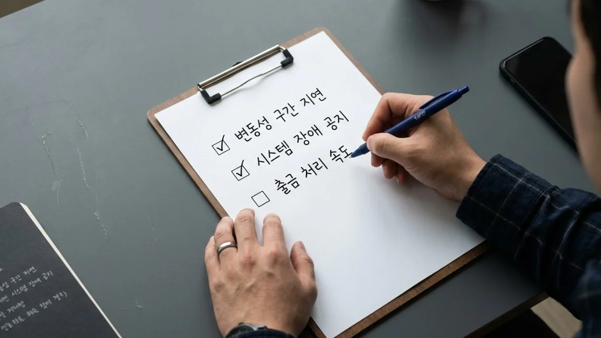 해외선물 플랫폼 서버 안정성과 자본력 점검 체크리스트