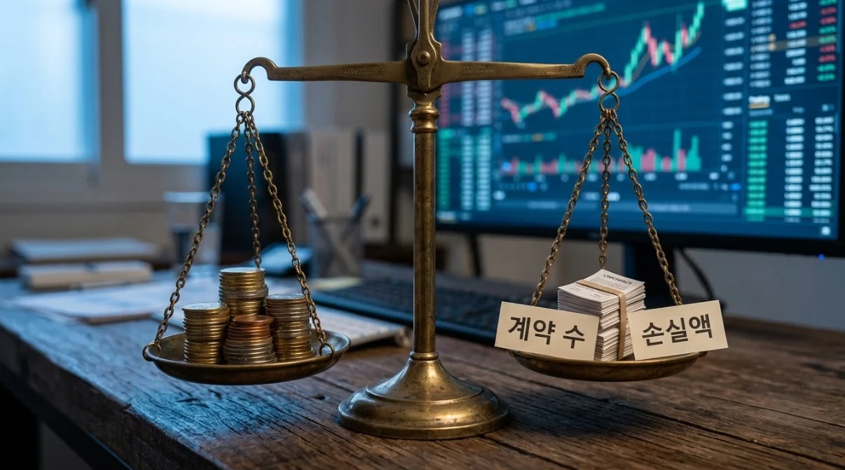 ATR손절폭과 계약 수의 균형을 맞추는 포지션사이즈계산법