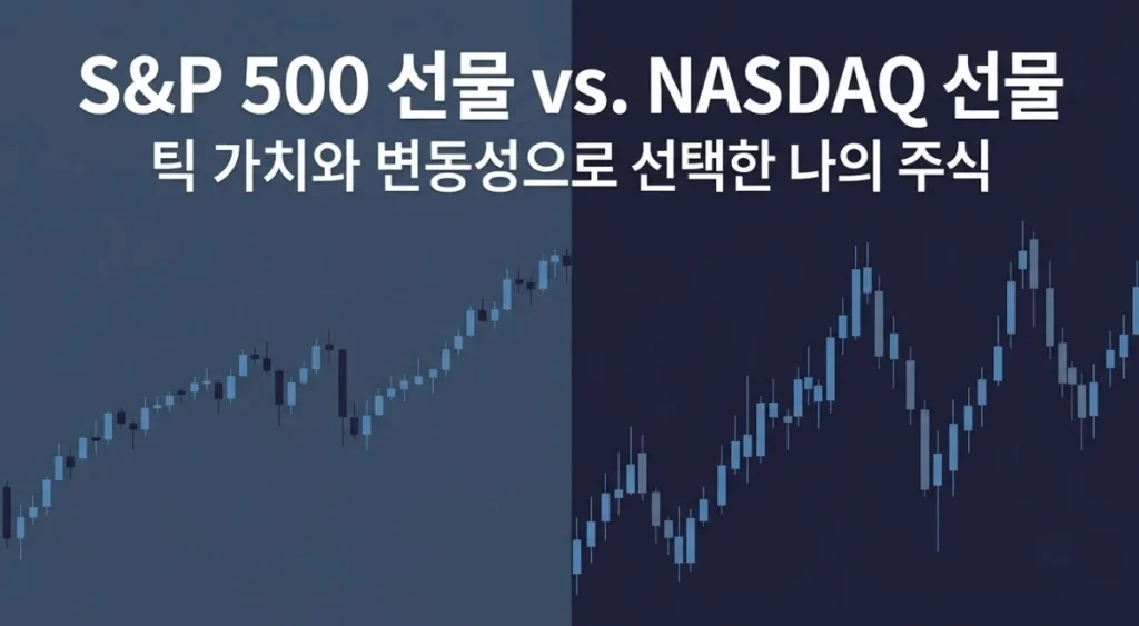 S&P500선물과 나스닥선물 틱가치·변동성 비교 썸네일