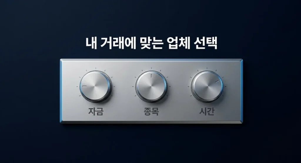해외선물대여계좌업체를 자금·종목·시간에 맞춰 고르는 세 가지 조절 패널